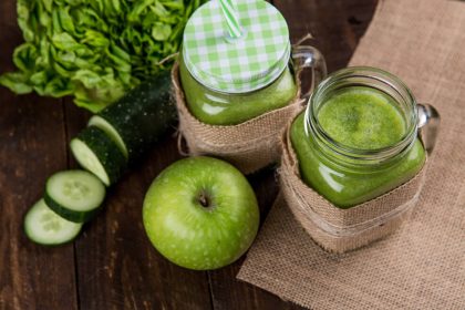 Detox juice for a gowing skin